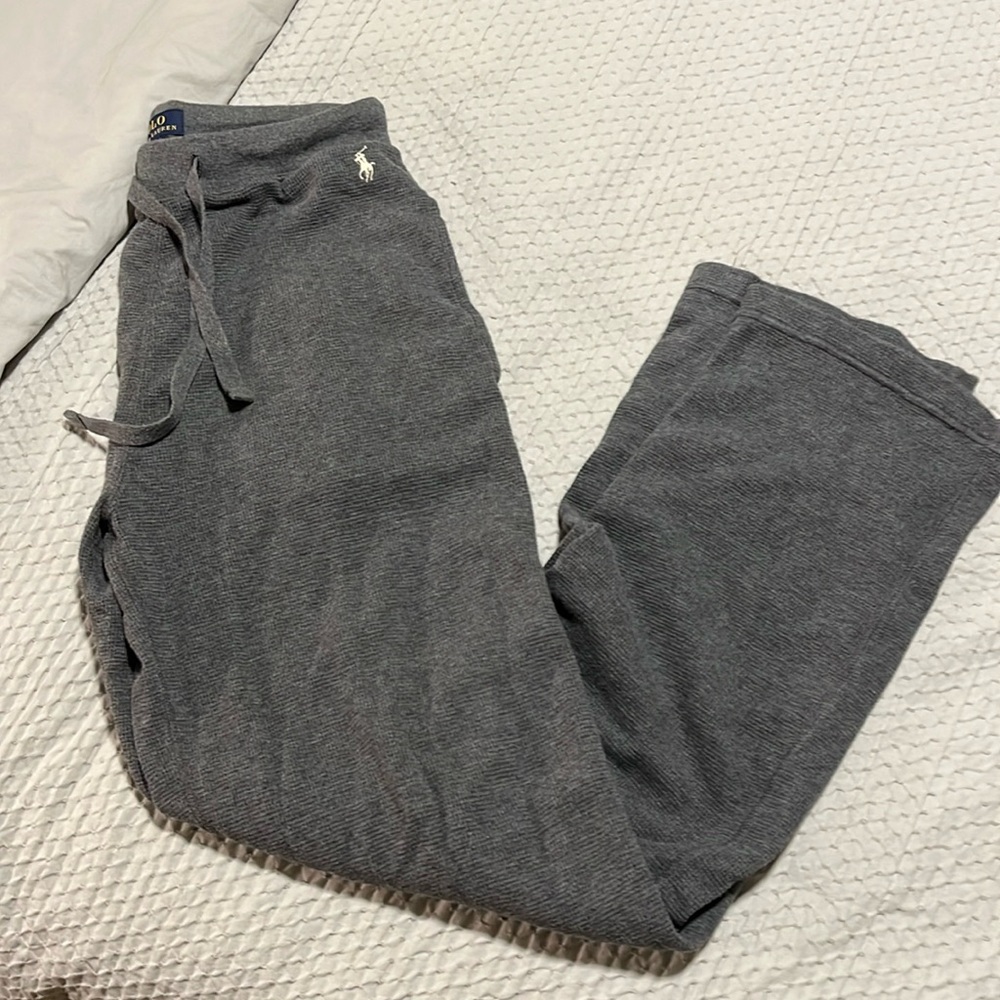 Men’s polo thermal pants size small